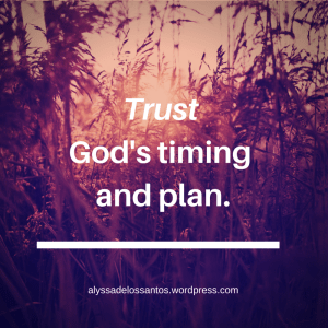 Blog Trust God's Timing