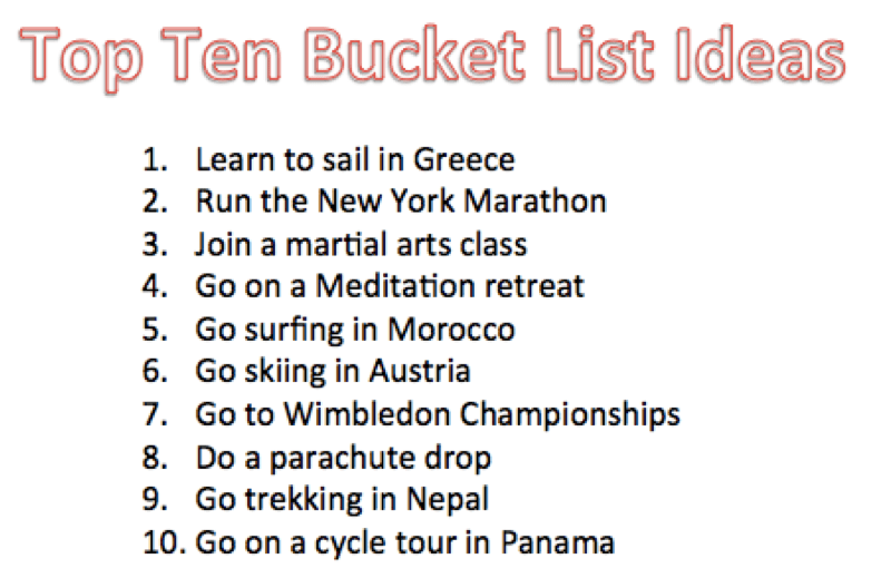 example-bucket-list