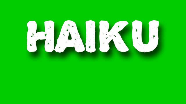 haiku poetry - jixi fox - free verse spoken word nyc poem - green