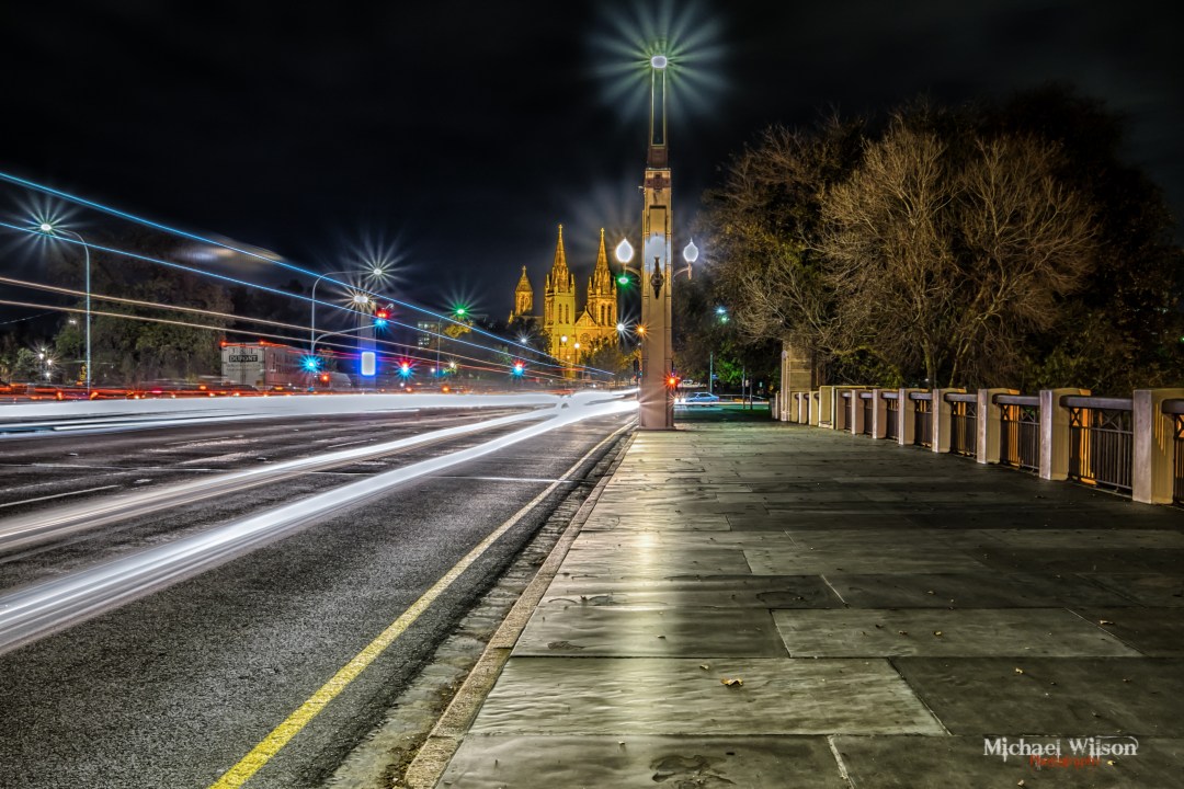 Adelaide City Car Lights