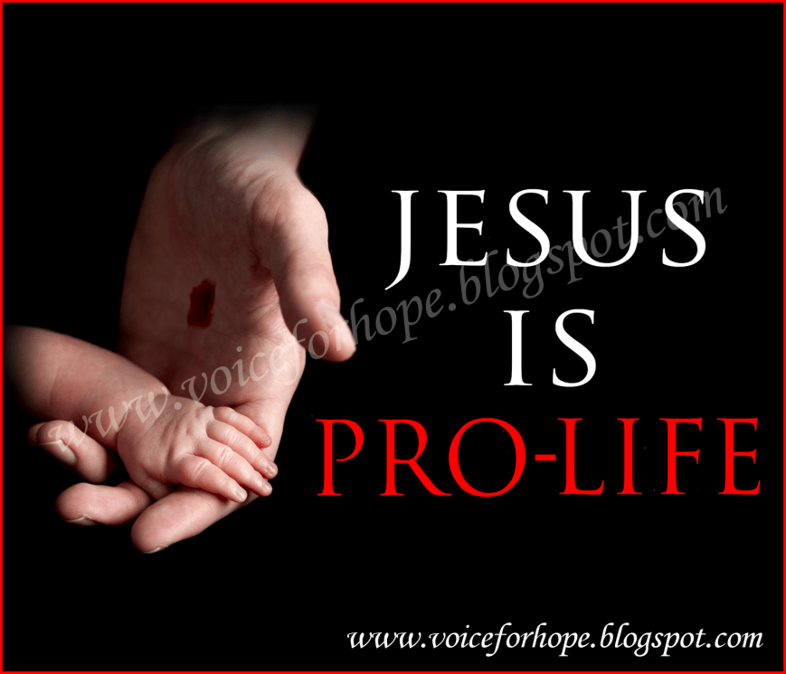 Jesus is Prolife WATERMARKED